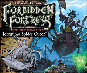 Shadows of Brimstone: Jorogumo Spider Queen Enemy Pack board game cover