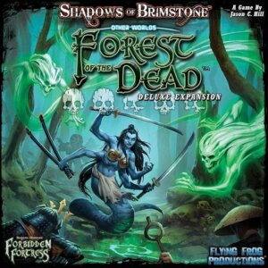 Shadows of Brimstone: Other Worlds – Forest of the Dead board game cover