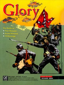 Glory: The Battles of First & Second Manassas and Chickamauga, 1861-63 board game cover