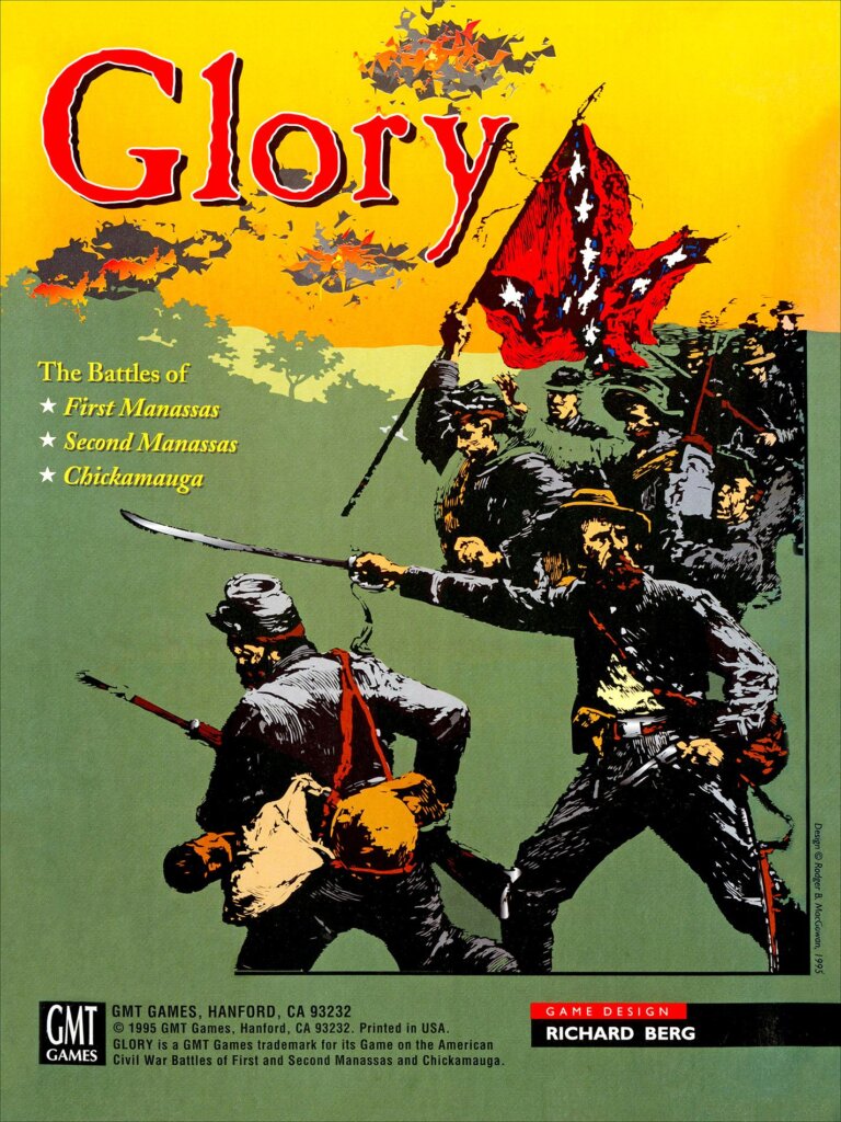 Glory: The Battles of First & Second Manassas and Chickamauga, 1861-63 board game cover
