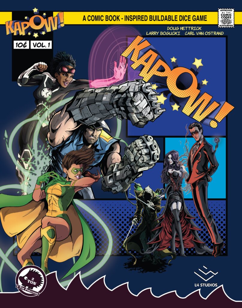 KAPOW! board game cover
