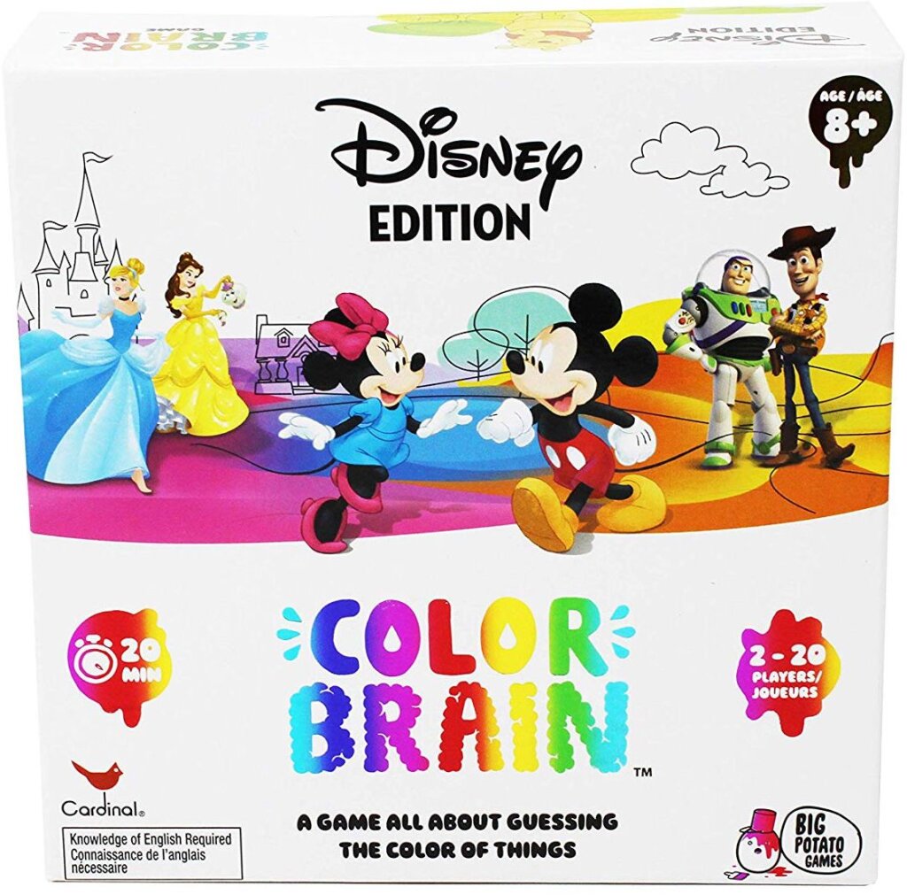 Color Brain: Disney Edition board game cover