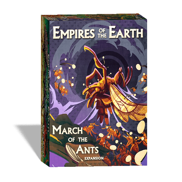 March of the Ants: Empires of the Earth board game cover