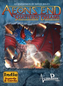 Aeon’s End: Shattered Dreams board game cover