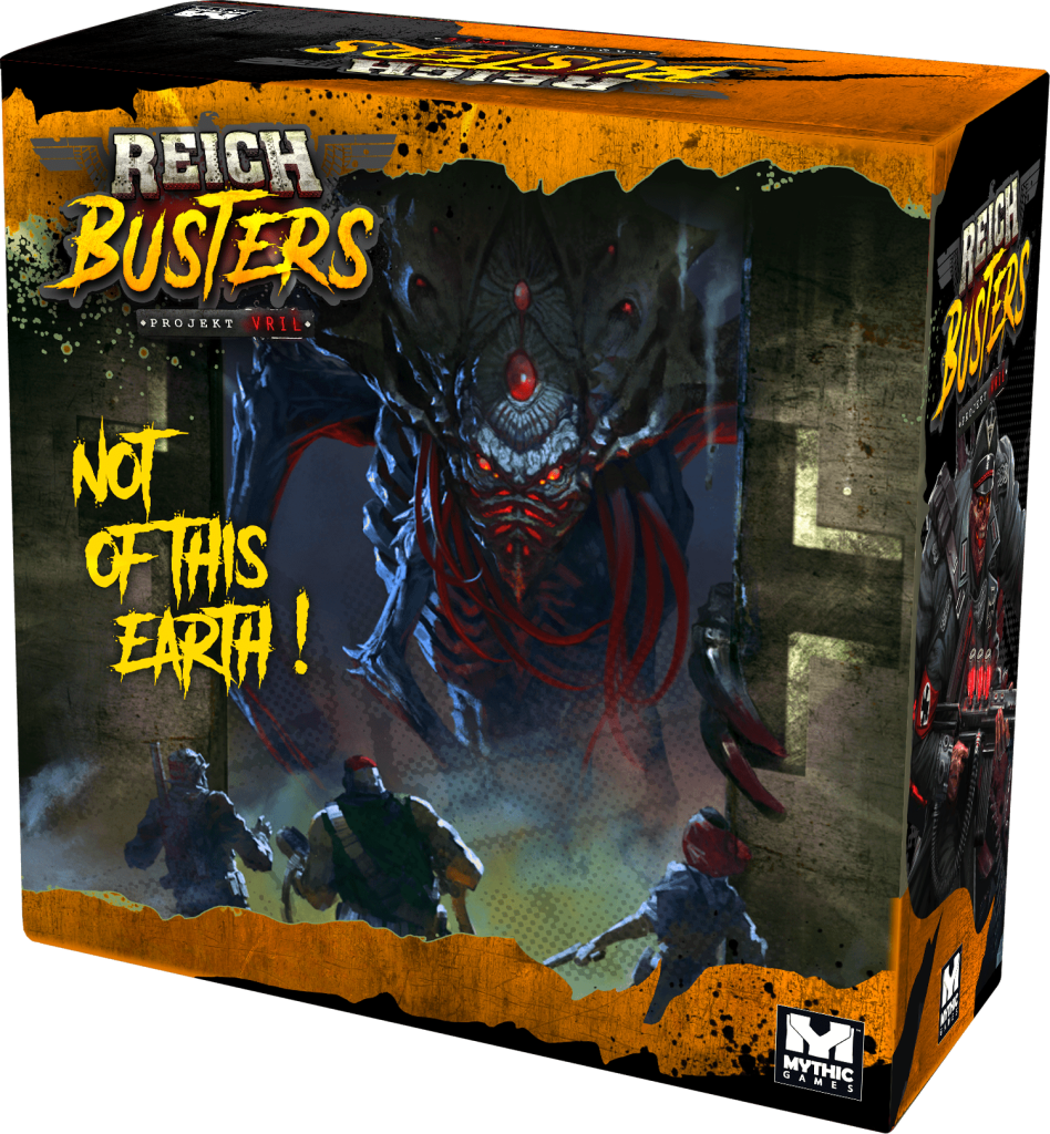 Reichbusters: Projekt Vril – Not of this Earth! board game cover