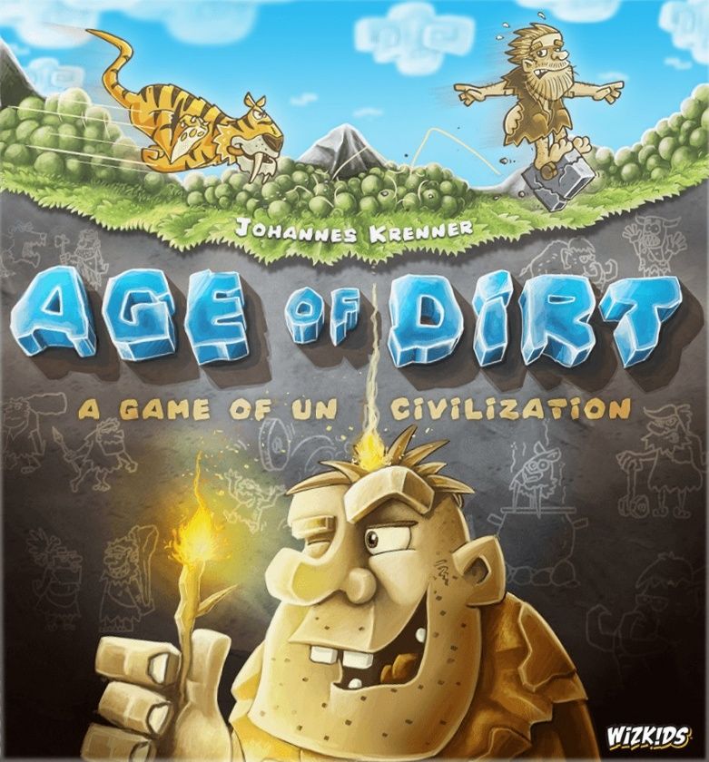 Age of Dirt: A Game of Uncivilization board game cover