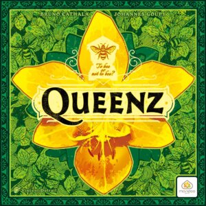 Queenz: To Bee or Not to Bee board game cover