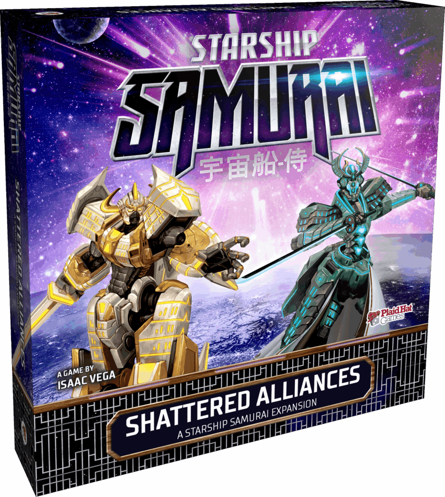 Starship Samurai: Shattered Alliances board game cover
