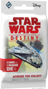 Star Wars: Destiny – Across the Galaxy Booster Pack board game cover