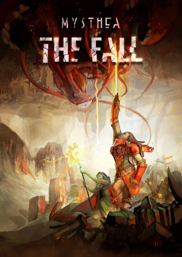Mysthea: The Fall board game cover