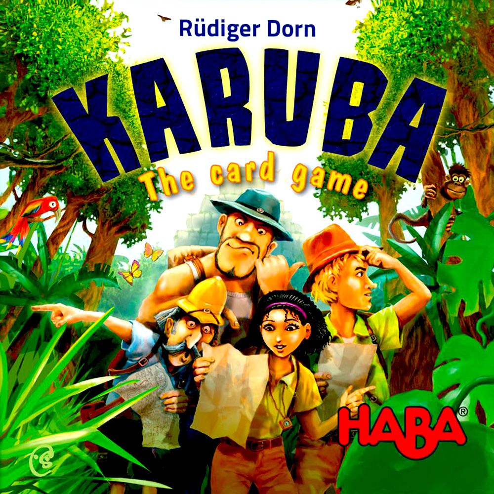 Karuba: The Card Game board game cover