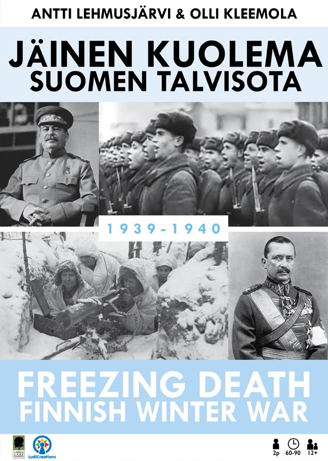 Freezing Death: Finnish Winter War board game cover