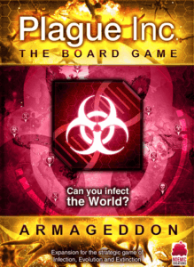 Plague Inc.: The Board Game – Armageddon board game cover