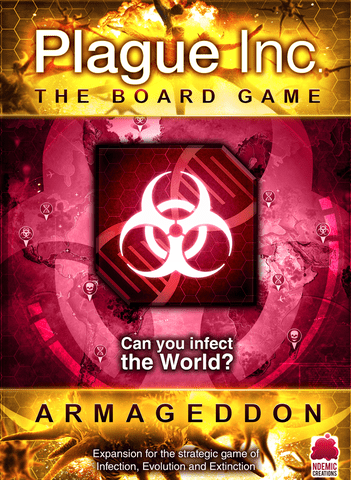 Plague Inc.: The Board Game – Armageddon board game cover