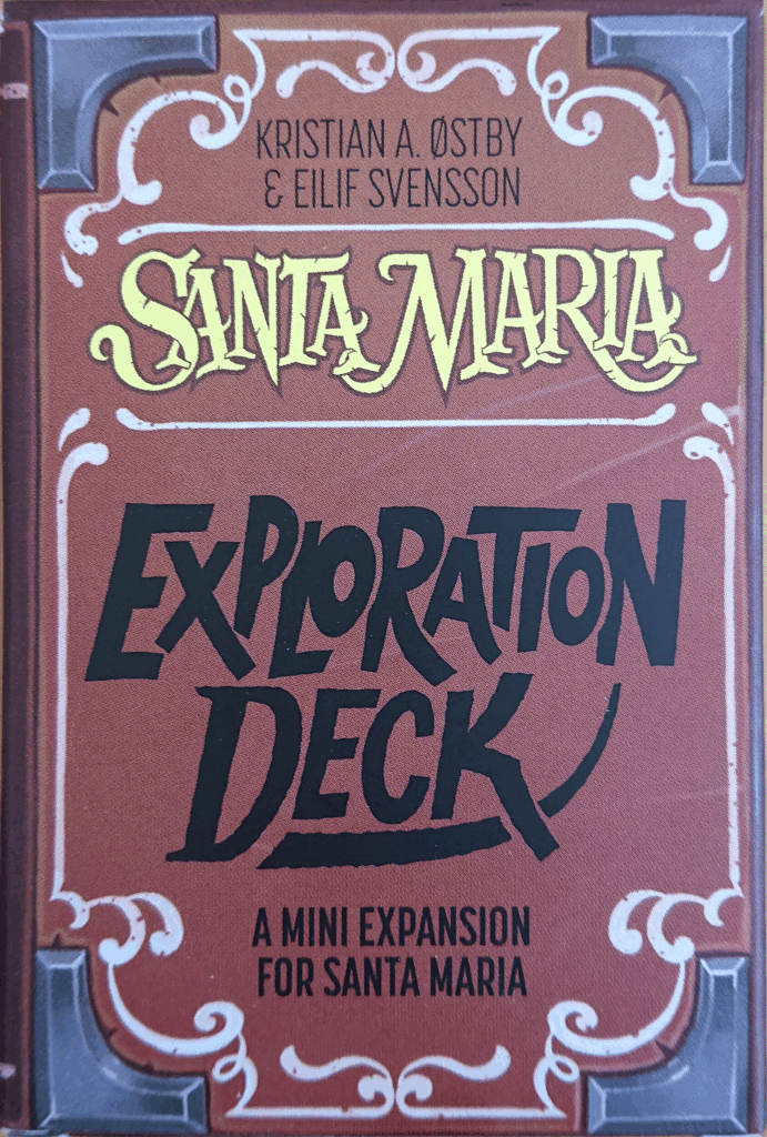 Santa Maria: Exploration Deck board game cover
