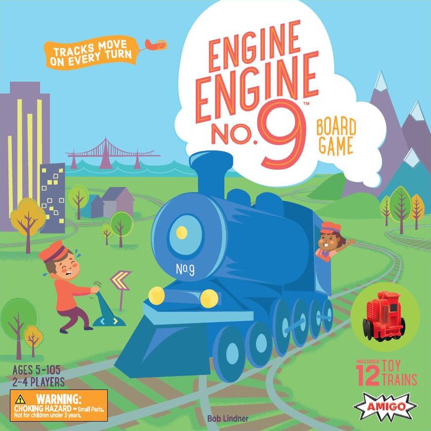 Engine, Engine No. 9 board game cover