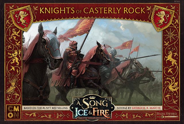 A Song of Ice & Fire: Tabletop Miniatures Game – Knights of Casterly Rock board game cover
