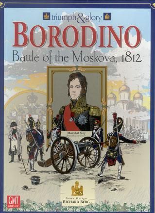 Borodino: Battle of the Moskova, 1812 board game cover