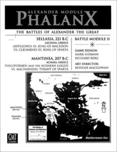 Phalanx: Great Battles of Alexander Module board game cover
