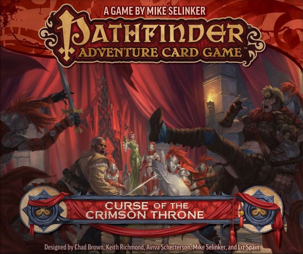 Pathfinder Adventure Card Game: Curse of the Crimson Throne Adventure Path board game cover