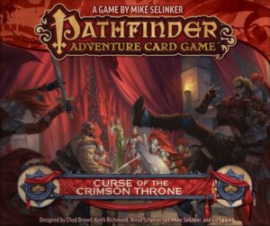 Pathfinder Adventure Card Game: Curse of the Crimson Throne Adventure Path board game cover