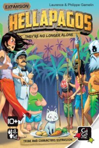 Hellapagos: They’re No Longer Alone board game cover