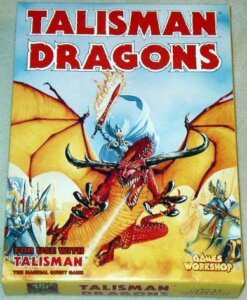 Talisman Dragons board game cover