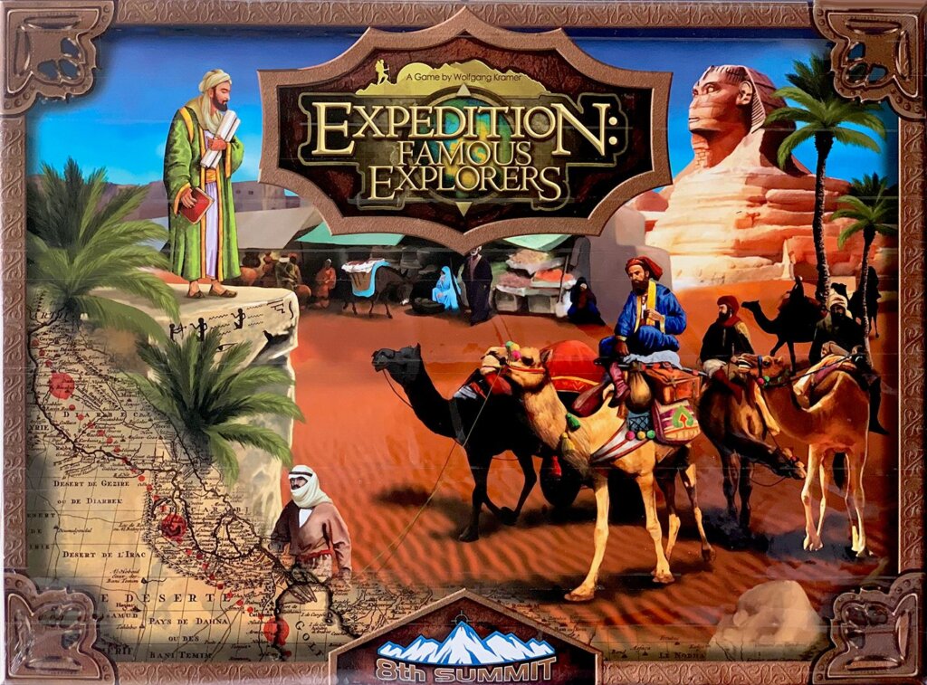 Expedition: Famous Explorers board game cover