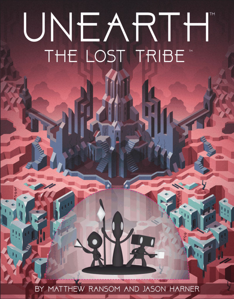 Unearth: The Lost Tribe board game cover