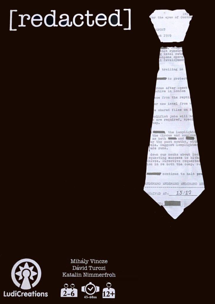 [redacted] board game cover