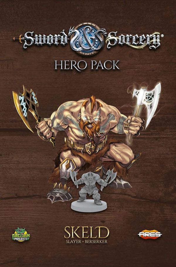 Sword & Sorcery: Hero Pack – Skeld: Slayer / Berserker board game cover