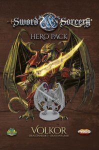 Sword & Sorcery: Hero Pack – Volkor: Dragonheart / Dragonflame board game cover