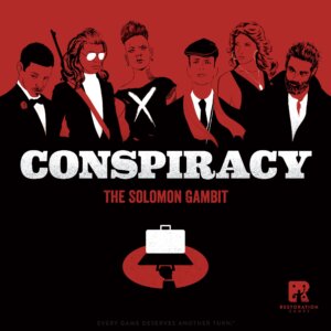Conspiracy: The Solomon Gambit board game cover