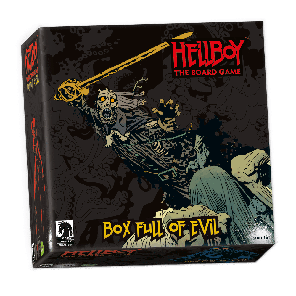 Hellboy: The Board Game – Box Full of Evil board game cover