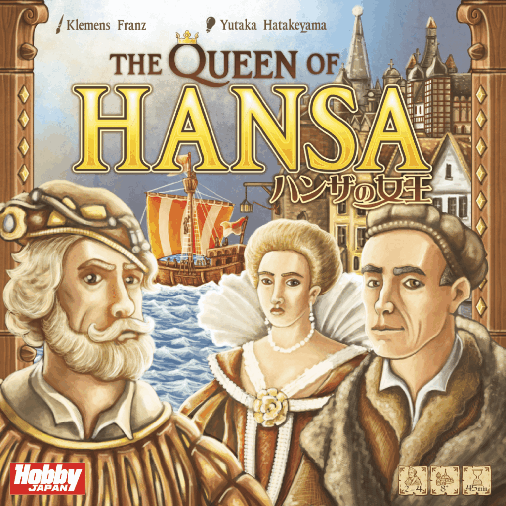 The Queen of Hansa board game cover