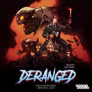 Deranged board game cover