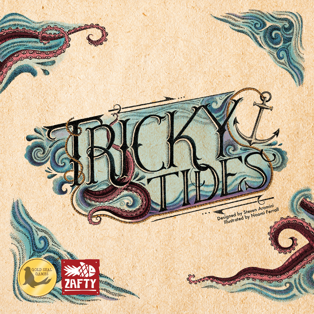 Tricky Tides board game cover
