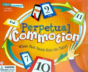 Perpetual Commotion board game cover
