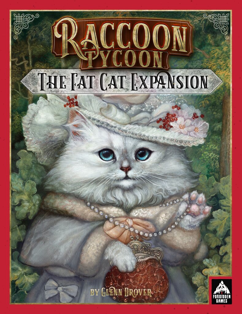 Raccoon Tycoon: The Fat Cat Expansion board game cover