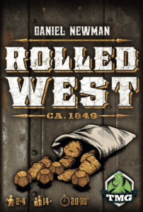 Rolled West board game cover