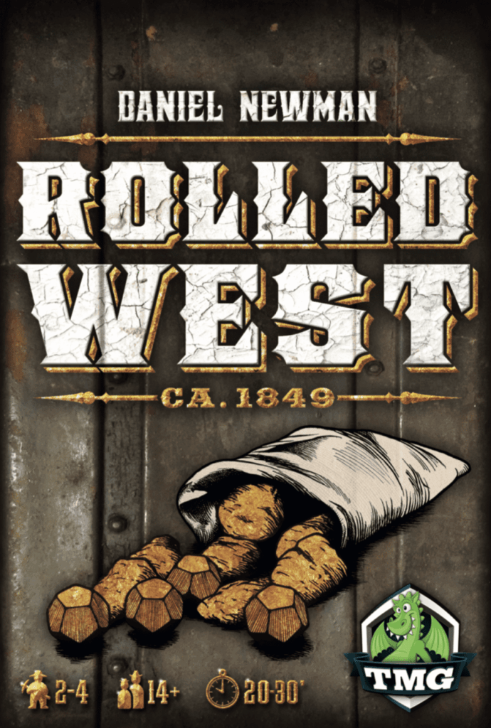 Rolled West board game cover