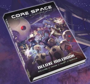 Core Space: Deluxe Rulebook board game cover