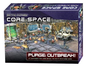 Core Space: Purge – Outbreak board game cover