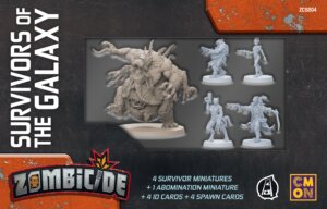 Zombicide: Invader – Survivors of the Galaxy board game cover