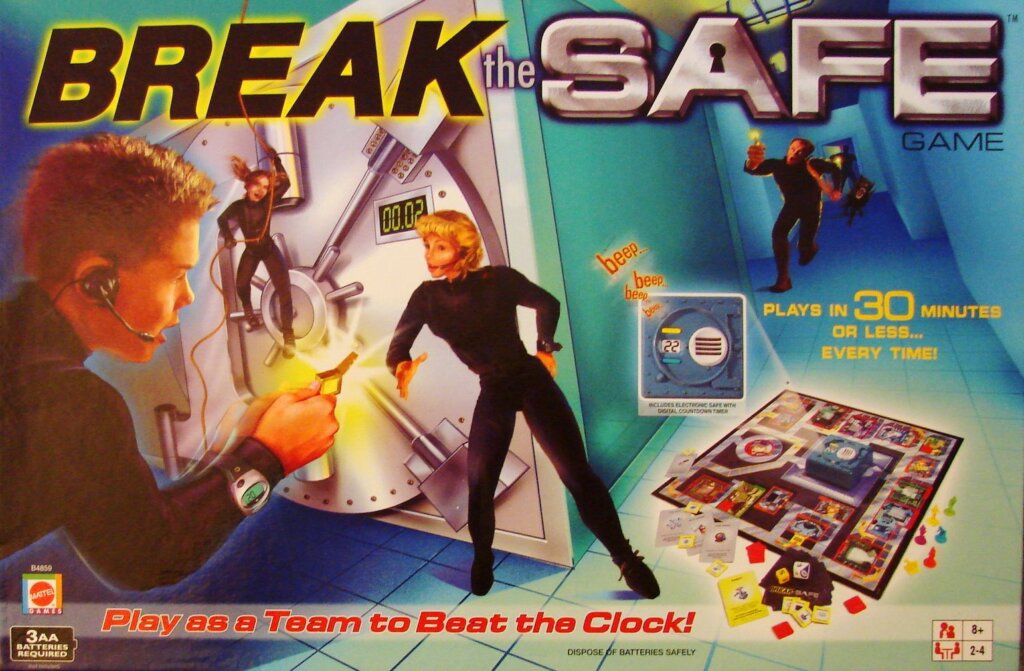 Break the Safe board game cover