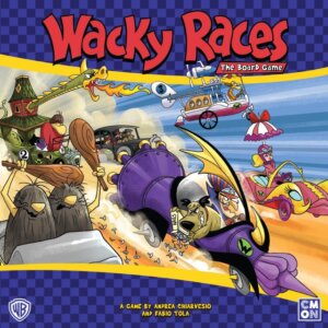 Wacky Races: The Board Game board game cover