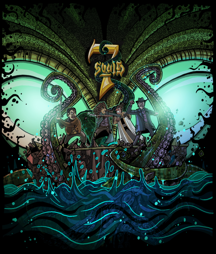 7 Souls board game cover