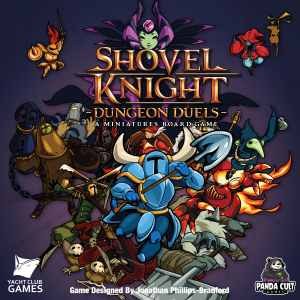Shovel Knight: Dungeon Duels board game cover