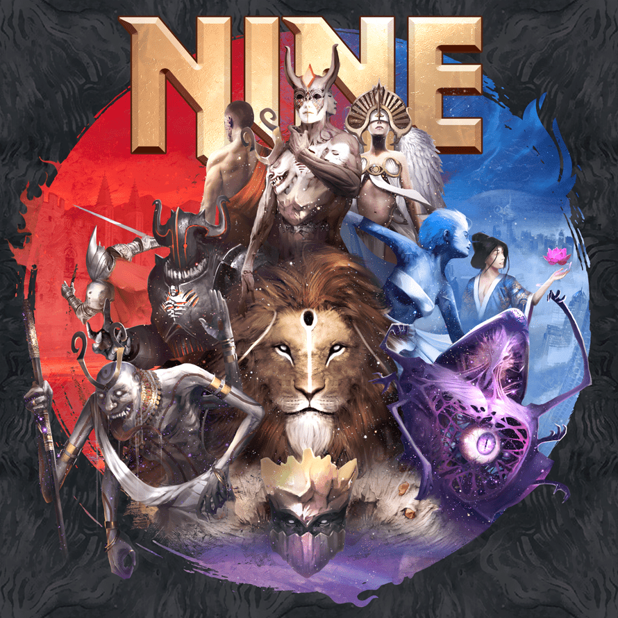 NINE board game cover