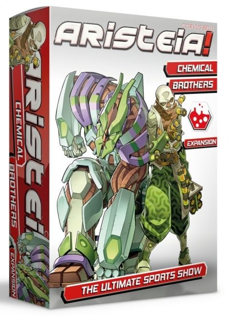 Aristeia!: Chemical Brothers board game cover